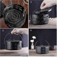 thumbnail image 4 of Mosquito Coil Holder, Heat-Resistant Metal Spiral Box with Brush for Outdoor Indoor Use, 4 of 5