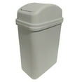 thumbnail image 2 of 2.2 Gallon Swing Top Trash Can, Plastic Garbage Can with Swing Lid Blue, 2 of 7