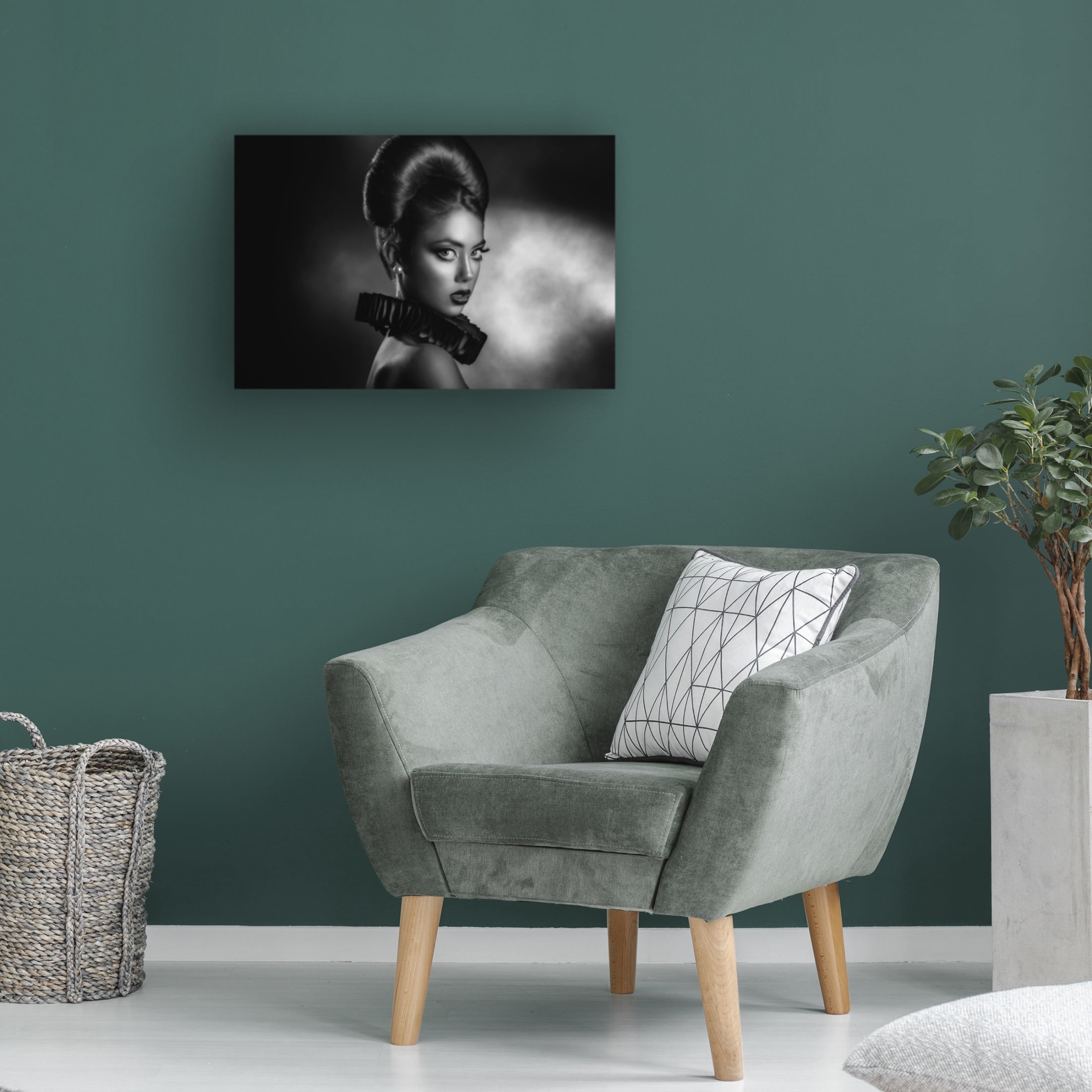 Trademark Fine Art Peppe Tambe Anita 4 Canvas Wall Art