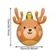 thumbnail image 3 of Adornos Navideños Inflables para Jardín | Bola Inflable de Pvc de 73 Cm (28,7 Pulgadas) con Forma de Adorno Navideño | Marrón | Ideal para Decorar El Jardín | 1 Unidad, 3 of 6
