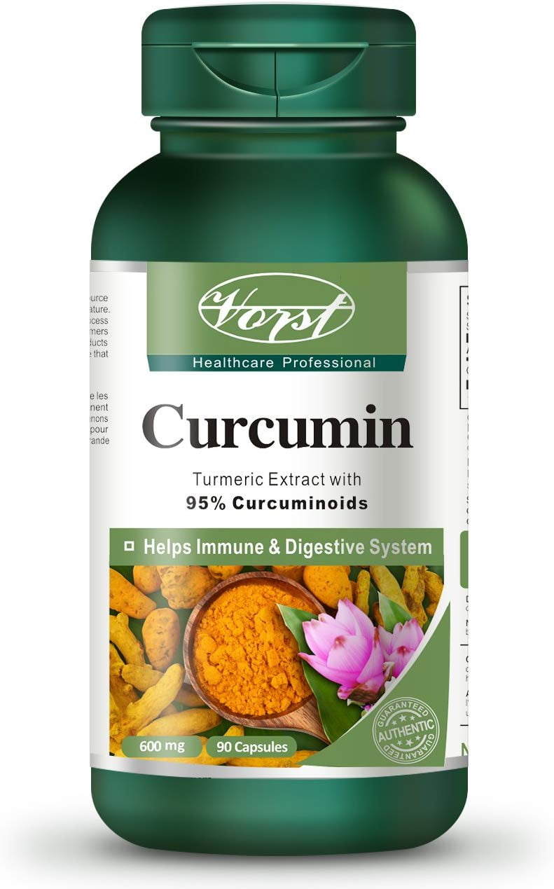 Vorst Curcumin Extract 600mg Joint Pain Relief Supplement 90 Capsules Walmart Canada