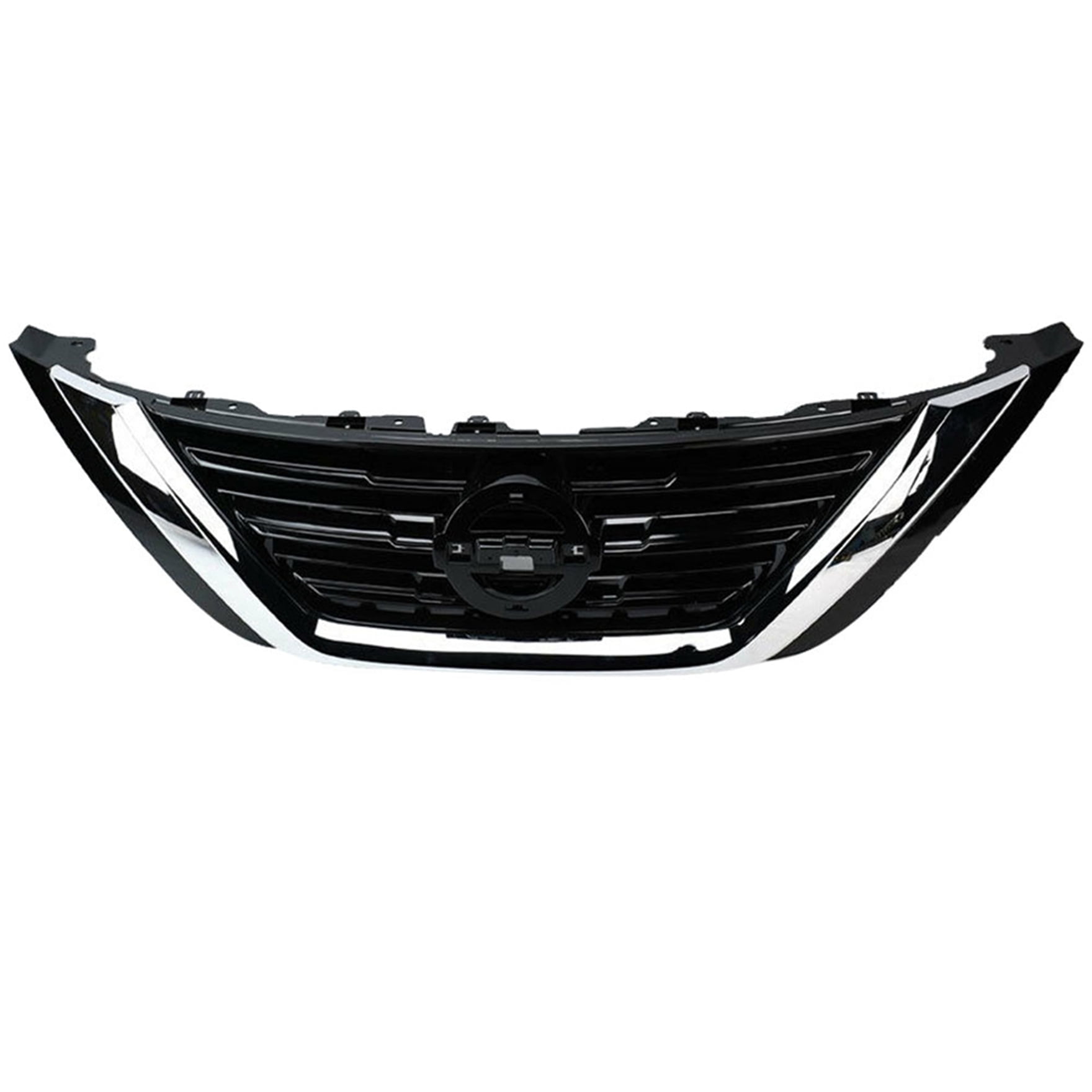Front Upper & Lower Chrome Grille Set For 2015-2016 Honda CR-V - ABS Plastic, Mesh Style By Labwork