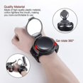 thumbnail image 3 of Rearview Mirror For Cyclists, 360 Adjustable, Safety Wrist Mirror, 3 of 4