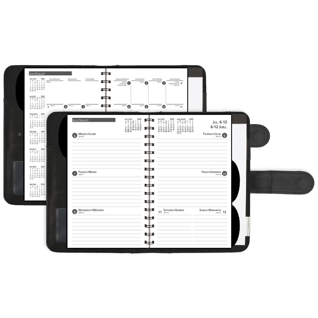 2027 Mead® Small Weekly and Monthly Planning Padfolio