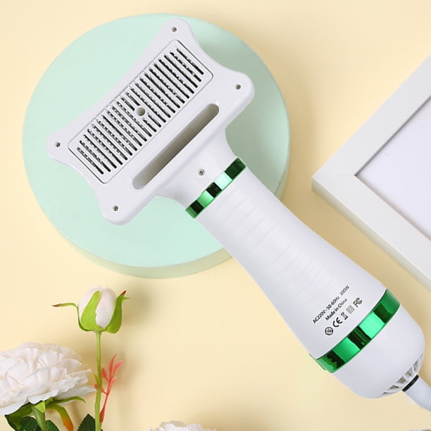 Secador De Perro Mascota Peine de pelo para gatos, soplador de pelo para perros, secador de pelo portátil, accesorios para mascotas (verde Reino Unido) Wdftyju Libre de BPA