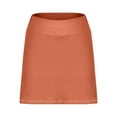 thumbnail image 4 of Lenpel Women's Athletic Skorts Lightweight High Waisted Side Split Tennis Skirts with Inner Shorts Workout Sports Skorts, 4 of 7