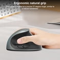 thumbnail image 2 of Ratón Óptico Vertical Inalámbrico Ergonómico 2.4G 2400 DPI, 2 of 9