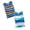 Dark Blue 1PCS & Sky Blue 1PCS, variant on 2 Pack Boys Summer Tank Tops Striped Sleeveless Shirt Comfortable Stretchy Casual Vest for Kids Size 9-10 Years