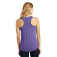 thumbnail image 2 of District Made Ladies Perfect Tri Racerback Tank-XS (Purple Frost), 2 of 6