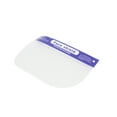 thumbnail image 1 of Safety Face Shield All-Round Protection Cap with Clear Wide Visor Spitting Anti-Fog Lens, Lightweight Transparent Shield with Adjustable Elastic Band for Men Women 10063, 1 of 8