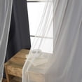 thumbnail image 3 of NALYL Mix & Match Tulle Sheer Lace & Blackout Curtain Set - Antique Bronze Grommet Top - Wheat - 52"W X 84"L - (2 Curtains and 2 Sheer curtains), 3 of 12