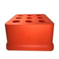 thumbnail image 1 of Caja de almacenamiento de portaherramientas BT30 Caja de plástico PP para piezas CNC, puede almacenar portaherramientas / fresa / broca, etc 9 hoyos, 1 of 8