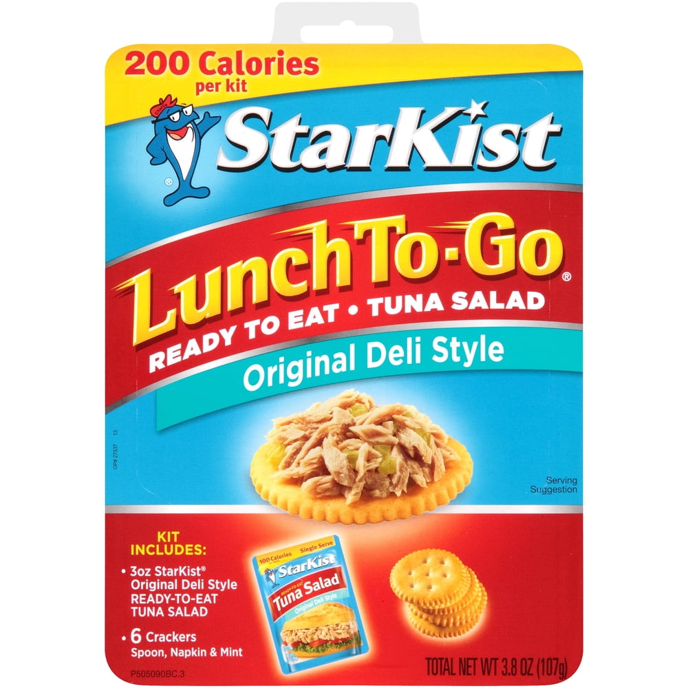 StarKist Lunch ToGo, ReadytoEat Tuna Salad, Original Deli Style, 3.8 Ounce Box