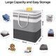 thumbnail image 2 of 1 cesta, cesta grande para la ropa sucia plegable con asas extendidas para ropa, dormitorio y familia, 2 of 5
