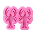 thumbnail image 7 of Milue Lobster Keychain Earrings Epoxy Resin Mold Jewelry Pendant Silicone Mould DIY Crafts Necklace Decorations Casting Tools, 7 of 7