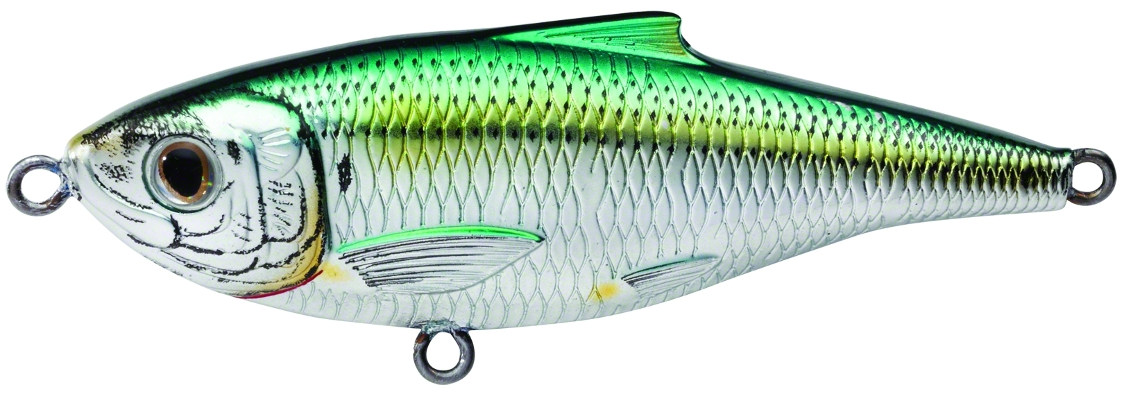 LiveTarget SST90S933 Scaled Sardine Sardine Twitchbait, 3 1/2", 11/16