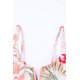 thumbnail image 4 of ABPHQTO Bikini de cintura alta con estampado floral tropical naranja para mujer, 4 of 5