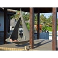 thumbnail image 2 of The Hamptons Collection 77” Gray One Person Songo Hanging Chair with Hanging Hardware, 2 of 3