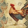 thumbnail image 2 of Brent, Paul 15x15 White Modern Wood Framed Museum Art Print Titled - Gourmet Rooster IV, 2 of 4