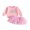 Pink, variant on RUINIXCW Toddler Baby Girl Birthday Outfit Long Sleeve Sweatshirt with Tulle Skirt