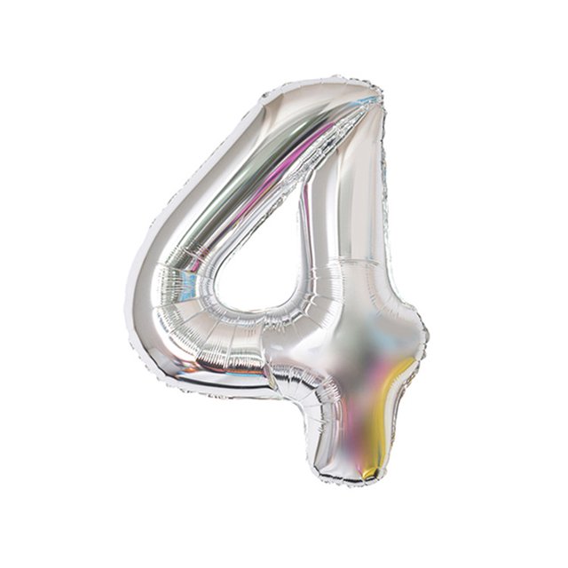 Globo de película de aluminio para decoración de fiesta de cumpleaños, multicolor, digital, versión estadounidense, color oro rosa grande