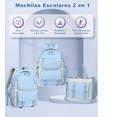 thumbnail image 3 of Mochila escolar backpack-13 Xtellar color azul tela lisa 30L, 3 of 4