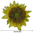 thumbnail image 2 of Brote de girasol artificial Simulación de brotes de flores Ramo de fiesta de boda Accesorios de bricolaje, 24 piezas, 10 cm Advancent HA7119-08B, 2 of 6