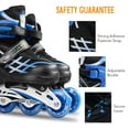 thumbnail image 3 of Patins en Ligne Lumineux Ajustables avec Roues Lumineuses pour Enfants, 3 of 8