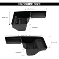 thumbnail image 6 of AUTOXBERT 2Pcs Car Vehicle Trunk Storage Organizer Box Rear Cargo Side Tray for Jeep Wrangler JL 2018-23, 6 of 8