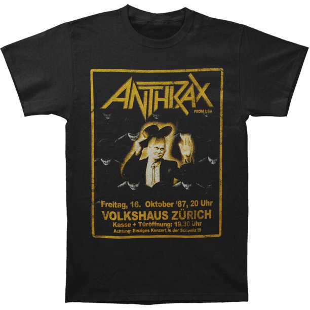 mikey way anthrax shirt