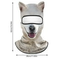thumbnail image 3 of Winter Outdoor Face with Full Coverage Sun Headband for Riding and Winter Activities Breathable and Warm Gini Animal Series Hooded Headband Full Face for All Ages, 3 of 6
