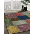 thumbnail image 2 of Ahgly Company Indoor Rectangle Abstract Khaki Green Abstract Area Rugs, 3' x 5', 2 of 6