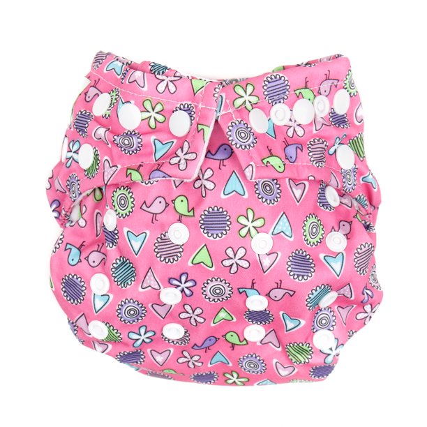 Snap in One Diaper, Love Bird