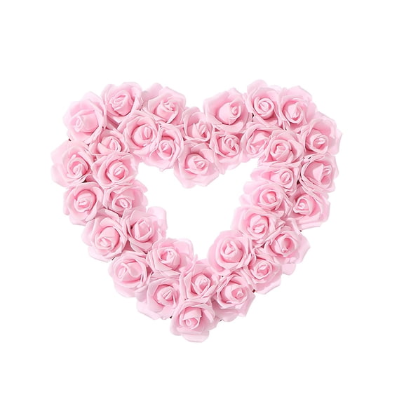 Dvumao Room Decor, Valentines Day Heart Shaped Artificial Roses Garland Hanging Decoration For Wedding Engagement Anniversary Party Supplies, Man Gifts