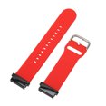 thumbnail image 4 of Pulsera de Repuesto Correa de Reloj de Silicona de liberación rápida Suave e Impermeable de 20 mm para Garmin Fenix 7S Rojo, 4 of 14