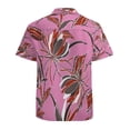thumbnail image 3 of High Quality Hawaiian Shirts for Men Short Sleeve Aloha Beach Shirt Floral Summer Casual Button Down Shirts Blouses 8NNRLS, 3 of 7