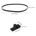 thumbnail image 2 of DECORNIJIA Replacement Belt 1 Set Rubber Bread Machine Parts for Home Users Bakers, 2 of 8