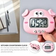 Cartoon Timer Electronic Timer for Cooking Eggs Student Learning Timer