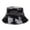 Black, variant on Trucker Hat Clearance, Elegant Adults Solid Hat Roll Up Brim Panama Bowler Hat Bucket Hat Mens Womens Classic Wool Round Bowler Hats Cap Bucket Hat Baseball Cap, Sun Hats for Women Hot Pink