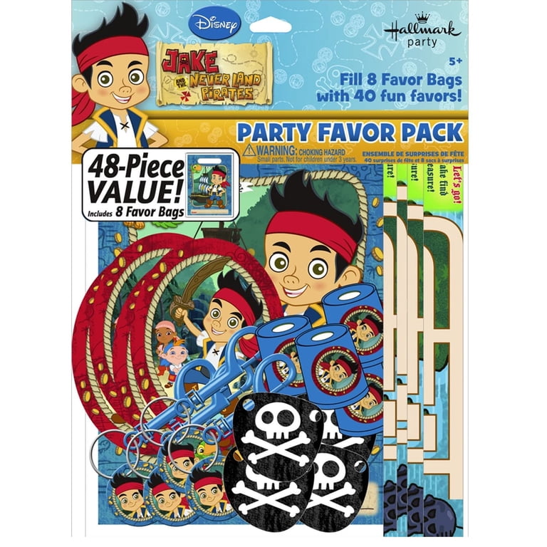 Jake and the Neverland Pirates Birthday Party Supplies Bundle