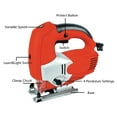 thumbnail image 2 of Electric Jig Saw, 3.3A 240V 3.15" Wood Cutting and 10mm Steel, Variable Speed ​​0-3000rpm 800W Cordless Orbital Jigsaw, 2 of 3
