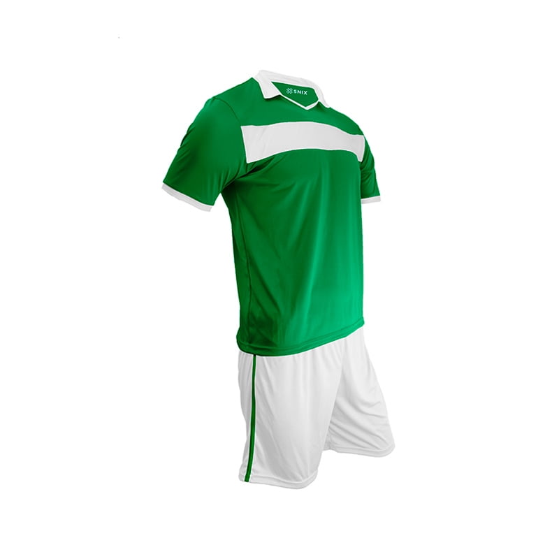 Uniforme De Futbol Infantil Zid Verde Y Blanco Talla 12
