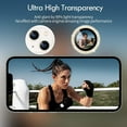 thumbnail image 4 of Reiko Diamond Camera Lens Protector, Diamond Tempered Glass Camera Cover Screen Protector for iPhone 14 / iPhone 14 Plus, 4 of 4