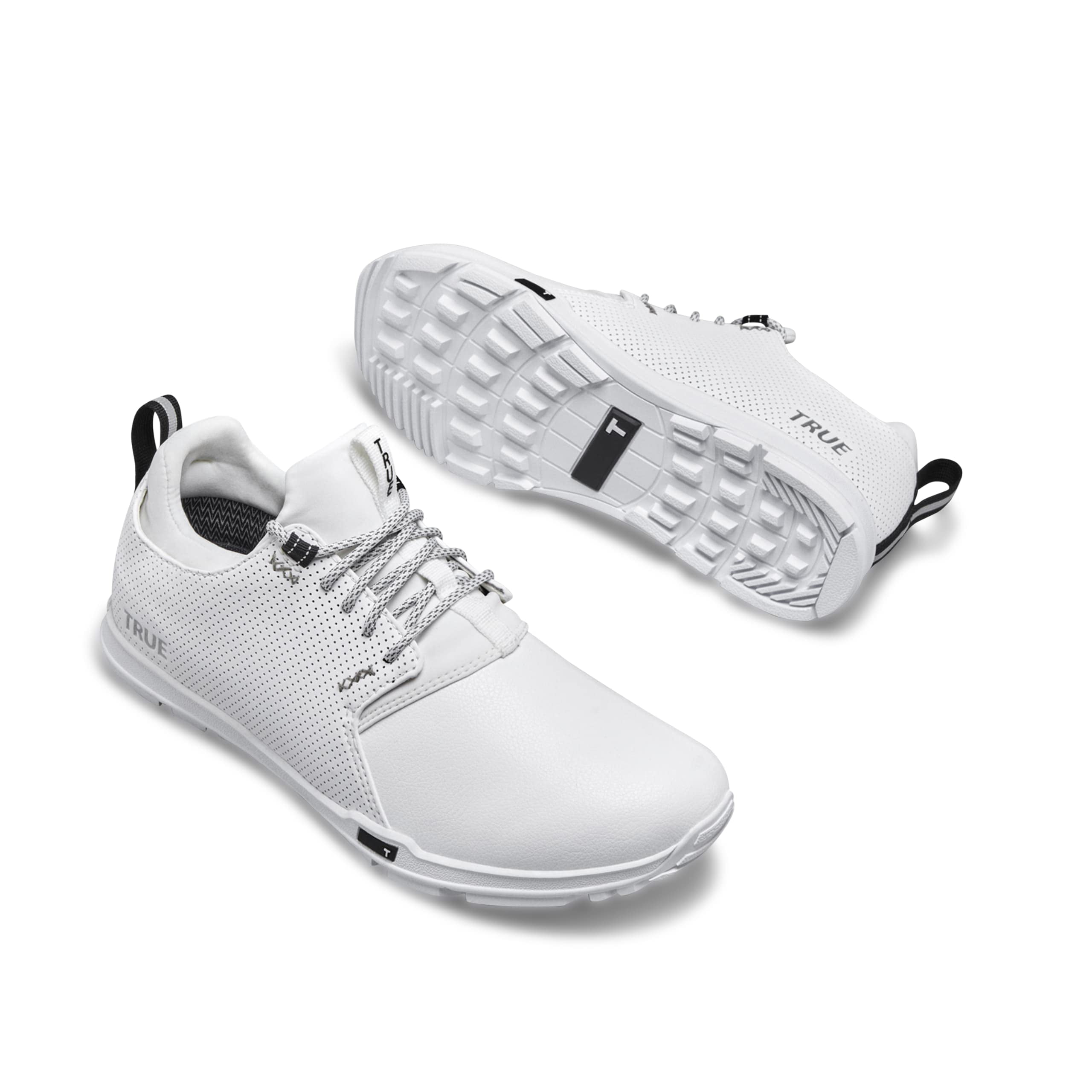 トゥルー リンクスウェア　ORIGINAL TRUE linkswear　ゴルフシューズ　スパイクレス　ホワイト　25ｃｍ　(USサイズ:7) TRUE linkswear Original 1.2 Lightweight Golf Shoes (Pure White