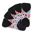 thumbnail image 1 of 5pcs Reusable Menstrual Pads, Breathable & Highly Absorbent, Soft Cotton, Easy to Clean,  for Women, 1 of 7