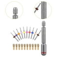 thumbnail image 6 of Dualoai Hand Drill Kit with 10Pcs Mini Pin Vise 360 Degree Rotation Compact Multipurpose, 6 of 7