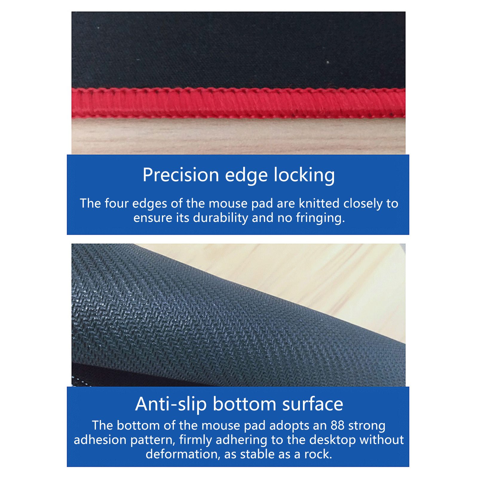 Gaming Pad City Extended Large Desk Mat Big Pad Nonslip Rubber Base Stitched Edged Long Desk Pad