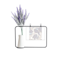 thumbnail image 1 of Planta de luz de color dibujo Art Tarjeta de jarrón de lavanda artificial, 1 of 3