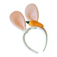 thumbnail image 4 of Diadema con Orejas de conejo de dibujos animados Yuyangstore Aro para el cabello Blanco sombreros de cosplay, 4 of 8
