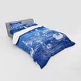 thumbnail image 3 of Ambesonne Ocean Bedding Set 3 Pcs, Music Nautical Melody, Twin, Blue, 3 of 3